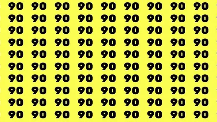 Optik illüzyondaki 98'i görenler süper zeka çıkıyor! Unutmayın sadece 15 saniyeniz var.