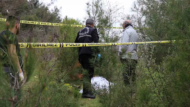 Ormanlık alanda ceset bulundu
