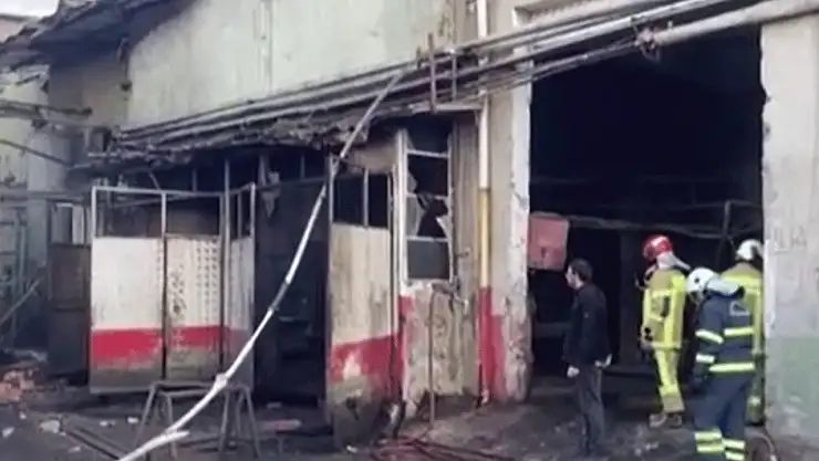 OSB'de yağ fabrikasında patlama: 10 işçi yaralandı