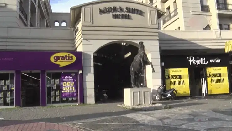 Otele saldırı girişimi: Pimi çekili el bombası attılar