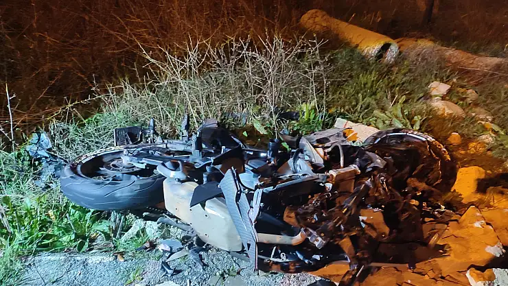 Otomobil ile motosiklet çarpıştı: 1 yaralı