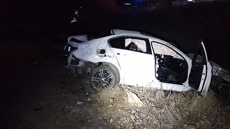 Otomobil takla attı: 1 ölü, 3 yaralı