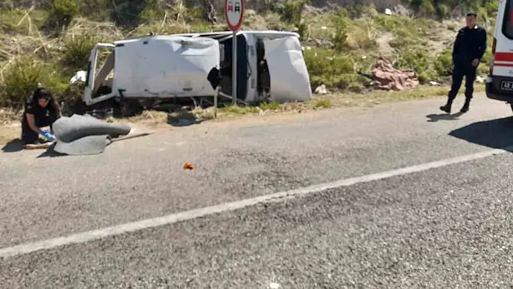 Otomobil takla attı: 1 ölü