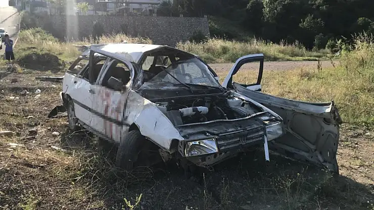  Otomobile 8 kişi binip dehşeti yaşadılar