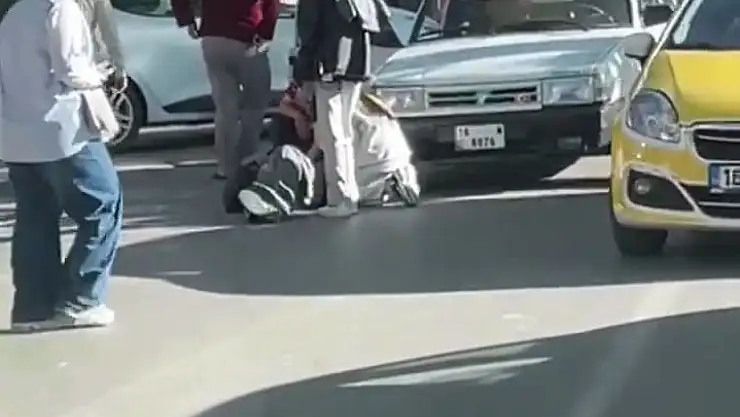 Otomobilin çarptığı yaşlı adam yaralandı