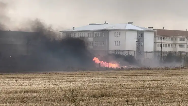 Otoparkta yangın çıktı!