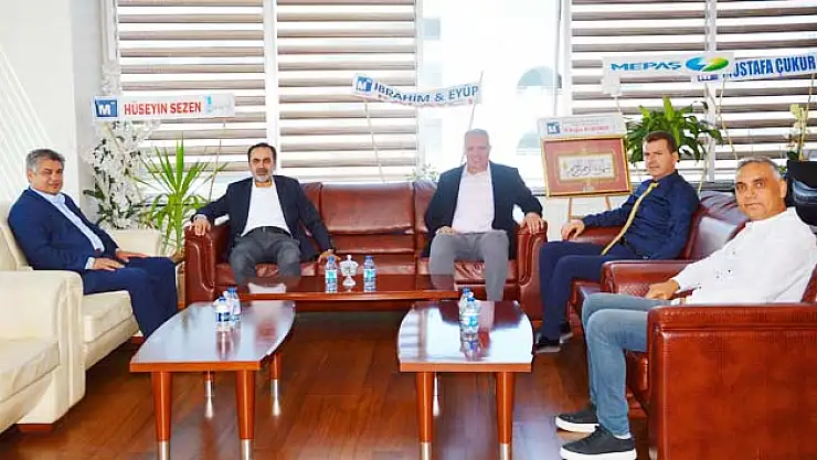 Öztürk'ten, Erdal'a Hayırlı Olsun Ziyareti