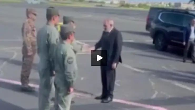 Paşinyan'ı taşıyan helikopter acil iniş yaptı: Reisi'yi hatırlattı!