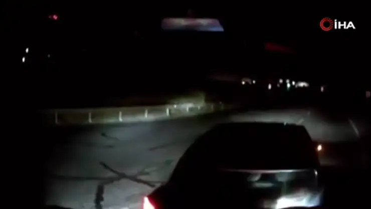 Pes dedirten yol kavgası kamerada