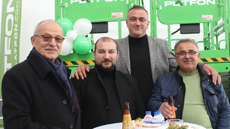 Platfon, showroom ve teknik alanıyla hizmette!