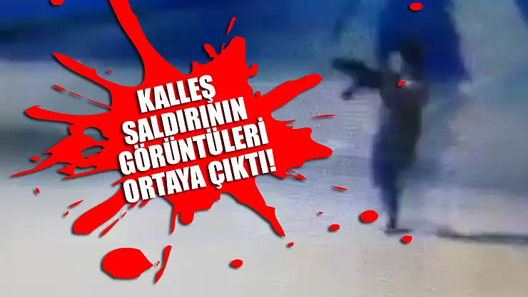 Polisevine kalleş saldırının görüntüleri ortaya çıktı!