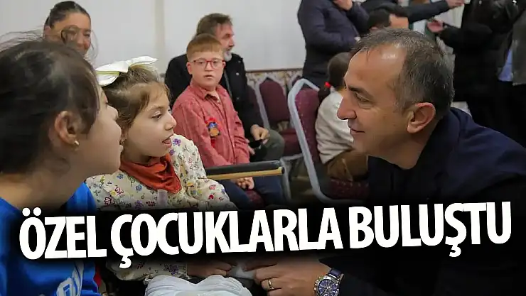 Recep Uçar, Özel Çocuklarla Buluştu