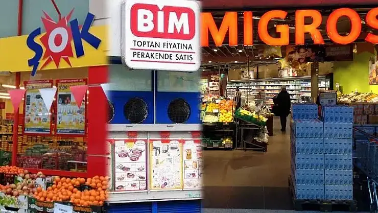 Rekabet kurulu dev marketlere yönelik soruşturma başlattı: BİM, ŞOK ve Migros'tan açıklama geldi...