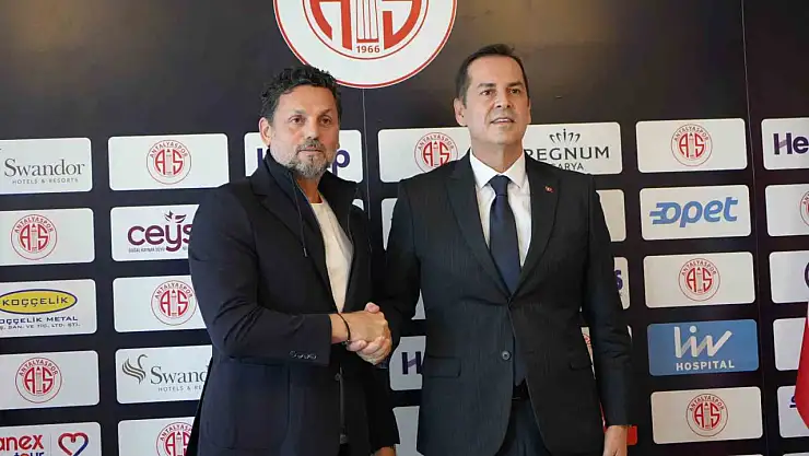 Resmen açıklandı! Antalyaspor, Erol Bulut ile 2 yıllık imzayı attı!