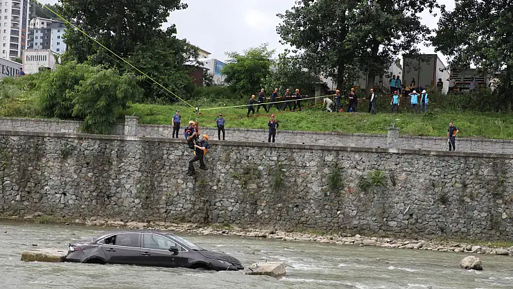 Rize'de sel ve heyelan tatbikatı gerçekleştirildi: Acil duruma hazırlık adımı