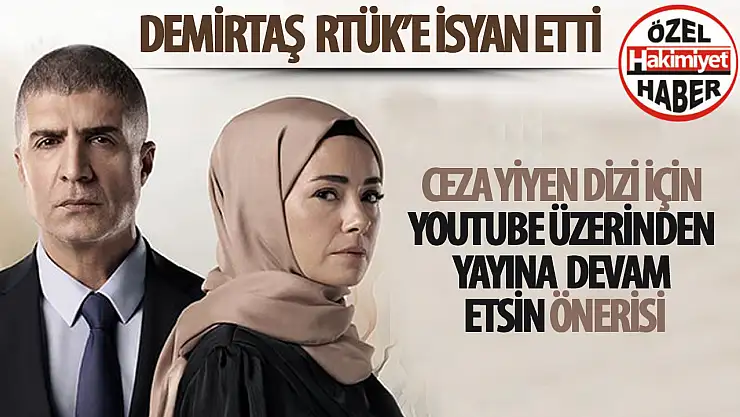 RTÜK'ün 'Kızıl Goncalar' Dizisine Durdurma Cezası Üzerine Demirtaş'tan YouTube Önerisi