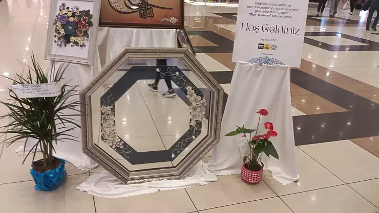 'Ruh-u Revan' sergisi Konya'da sanatseverlerle buluştu