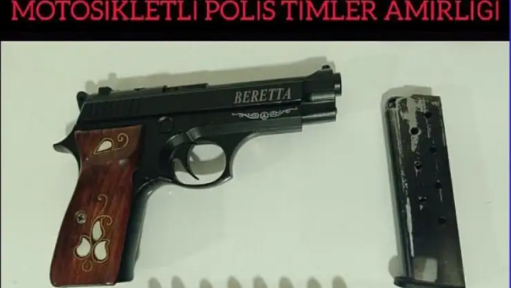 Ruhsatsız silah operasyonunda bir gözaltı!