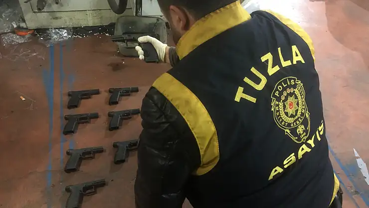 Ruhsatsız silah, polis ekiplerini kaçak silah imalathanesine götürdü
