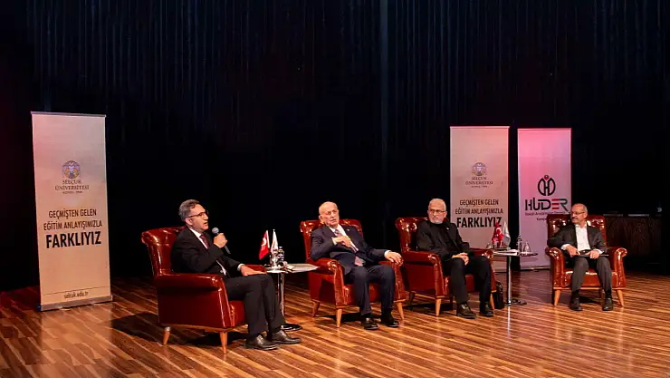 S.Ü'de 'Milli İradeye Darbe - 28 Şubat' konulu söyleşi