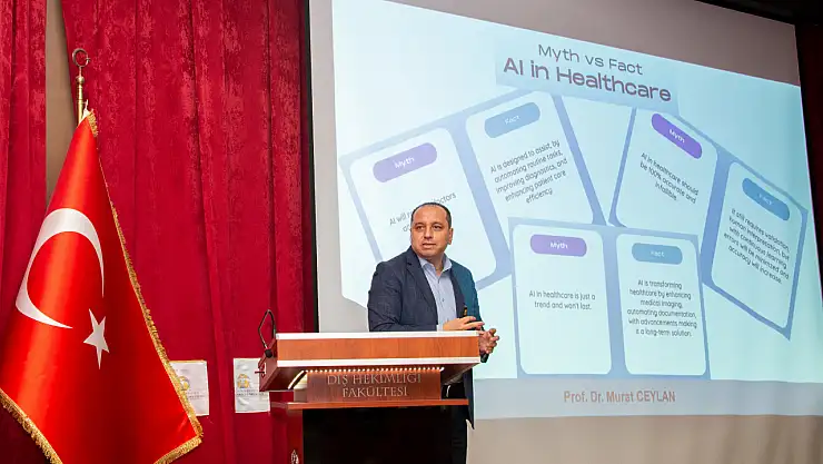 S.Ü'de sağlıkta yapay zeka konferansları başladı
