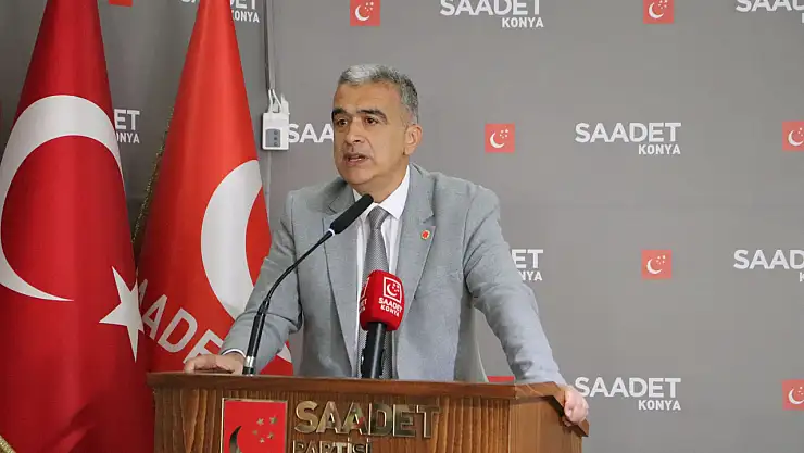 Saadet Partisi Konya İl Divanı Toplantısı'nda ülke gündemi ve kentleşme sorunları masaya yatırıldı