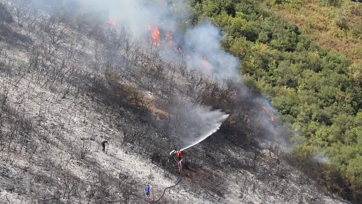 Saatler süren yangın kontrol altına alındı!