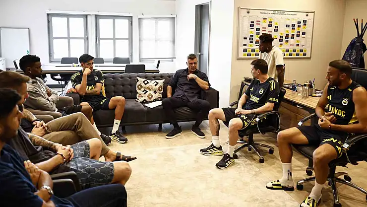 Sadettin Saran'dan takıma moral ziyareti