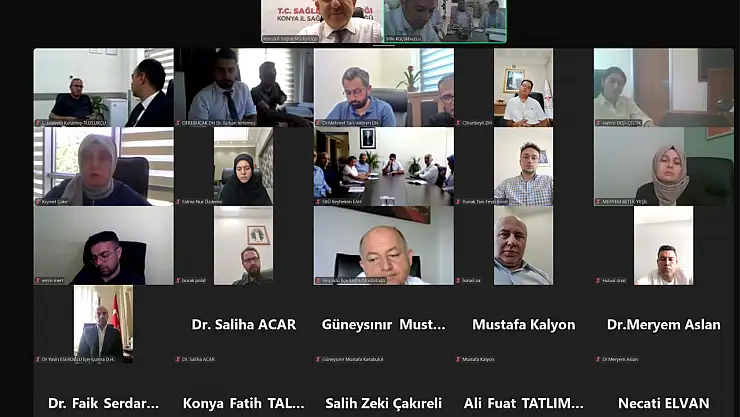 Sağlıkta bayram önlemleri ve tasarruf tedbirleri konuşuldu