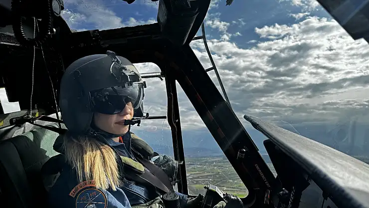 Sahil güvenliği kadın pilotları:  can kurtarma operasyonlarına hazır