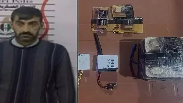 Saldırı hazırlığında yakalandı