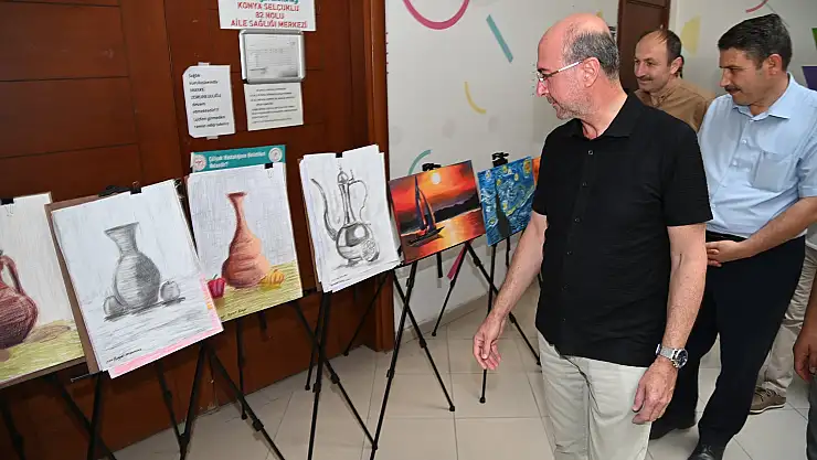 Sanat Tasarım Atölyesi yaz kursları sergi ile son buldu