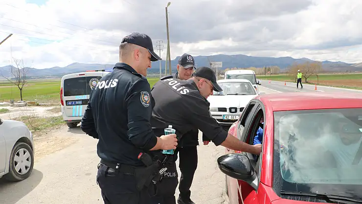 Sarayönü'nde trafik denetimi gerçekleştirildi