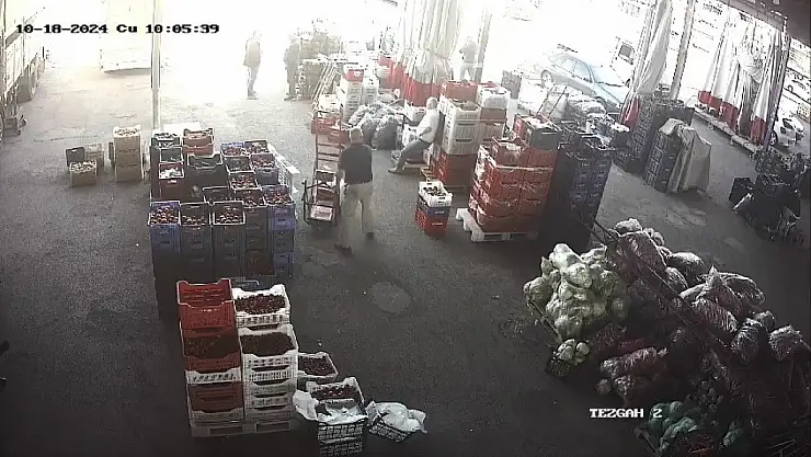 Sebze seçerken vefat etti