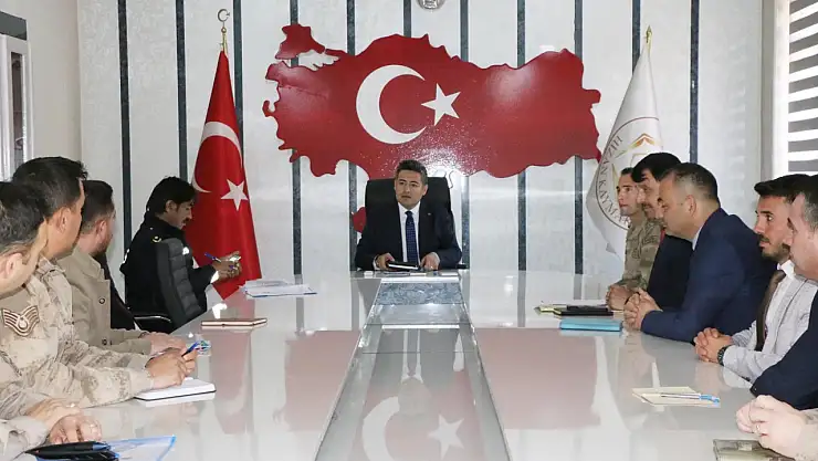 Seçim güvenliği toplantısı gerçekleştirildi