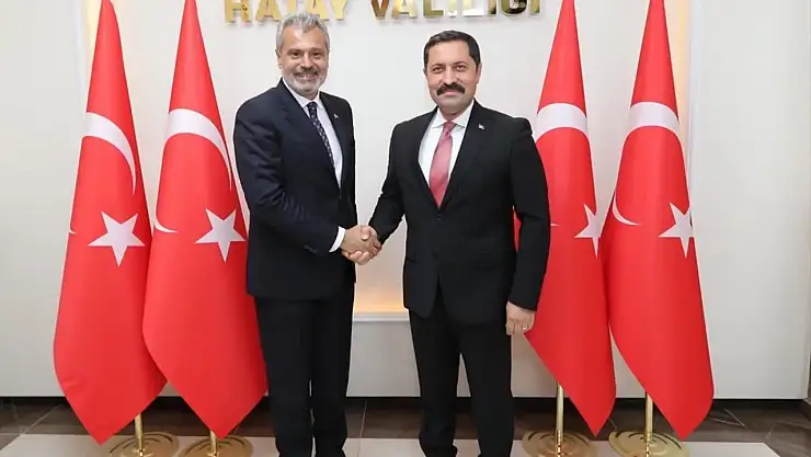 Seçimi kazanan başkanlar,  valiyi ziyaret etti!