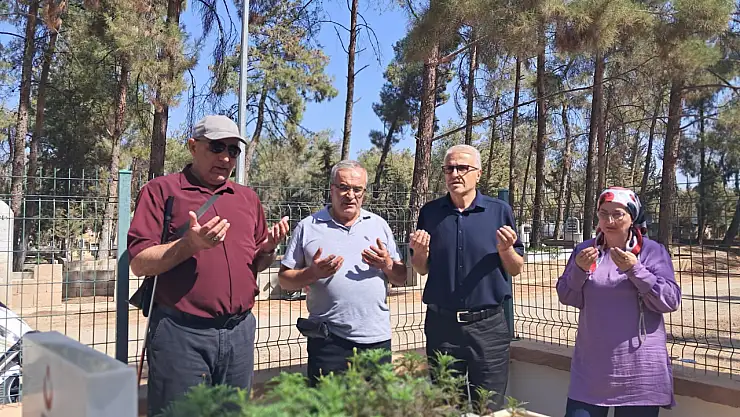 Şehit babasının mezarını 58 yıl sonra buldu!