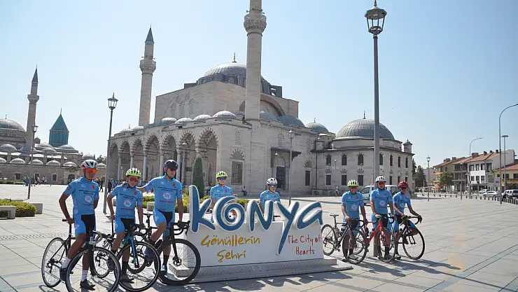 Şehit Ömer Halisdemir Bisiklet Turu Konya'da devam etti
