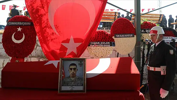 Şehit Piyade Er Eyüp Güner, son yolculuğuna uğurlandı