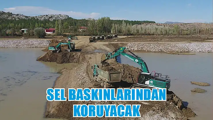 Sel baskınlarından koruyacak