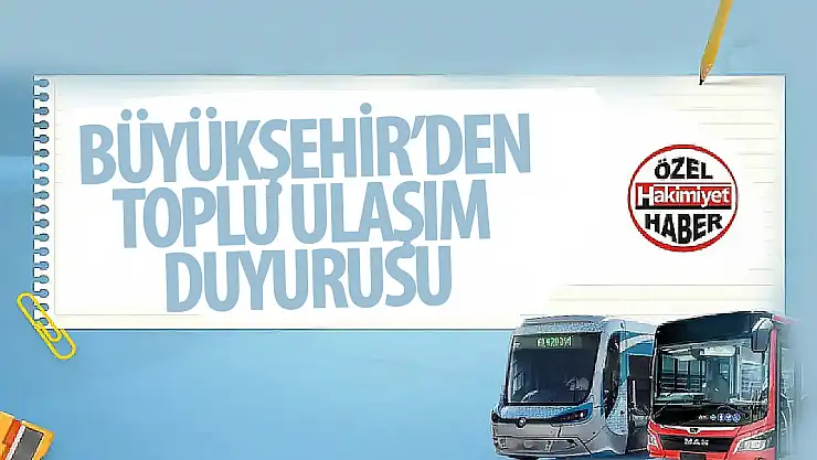 Selçuk Üniversitesi Kampüs Tramvay Hattı'nda Gece Seferleri Otobüsle Yapılacak