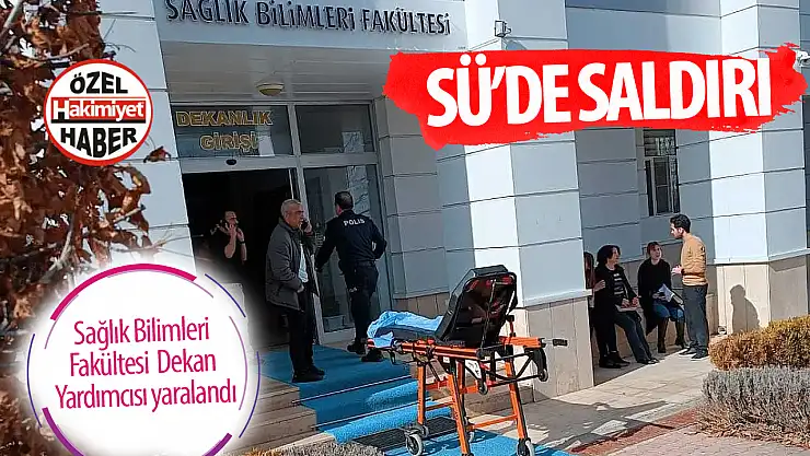 Selçuk Üniversitesi'nde silahlı saldırı: Öğretim üyesini vurup, kendini yaraladı!