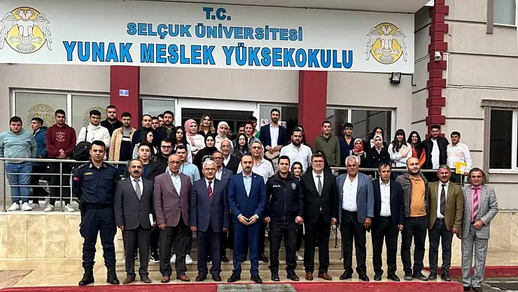 Selçuk Üniversitesi Yunak Meslek Yüksek Okulun'da ardı ardına 3 etkinlik yapıldı