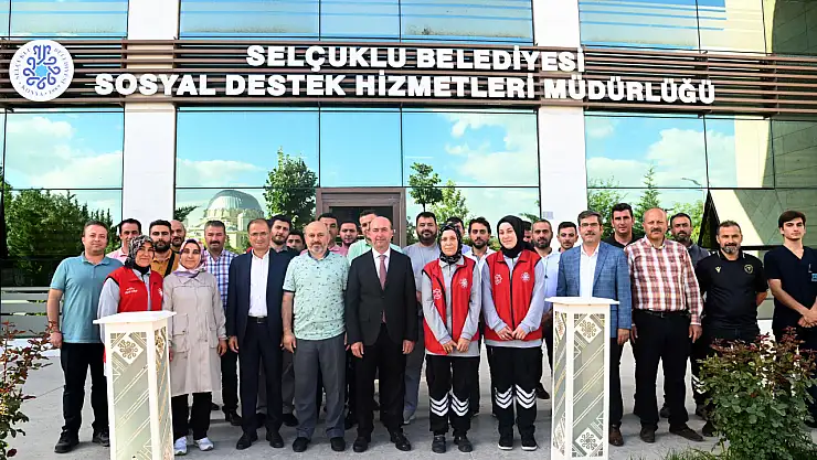 Selçuklu Belediyesi Sosyal Destek Hizmetleri örnek oluyor!