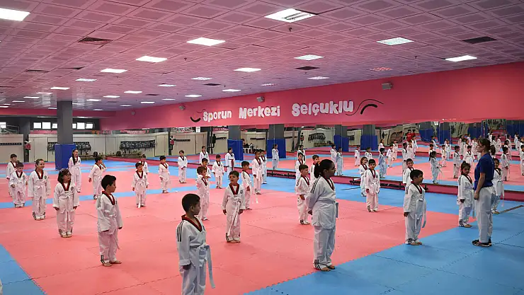 Selçuklu Belediyesi Yaz Spor Okulları başladı