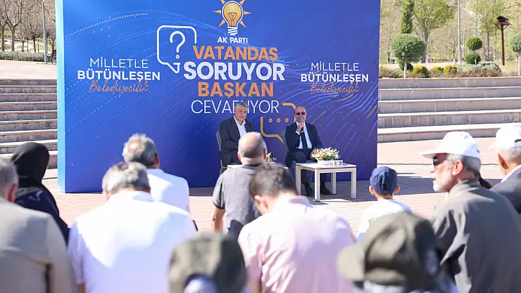 Selçuklu'da hizmet konuşuldu: 'Vatandaş Soruyor, Başkan Cevaplıyor' programına yoğun ilgi