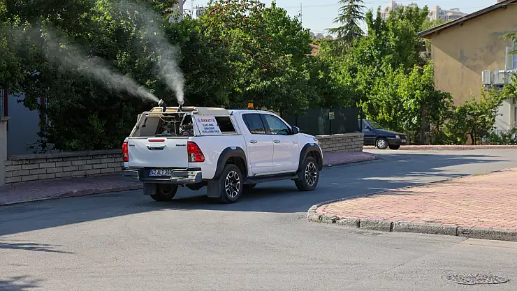 Selçuklu'da ilaçlama çalışmaları aralıksız sürüyor!