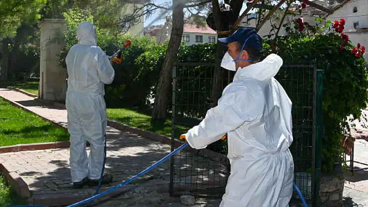 Selçuklu'da ilaçlama çalışmaları aralıksız devam ediyor!