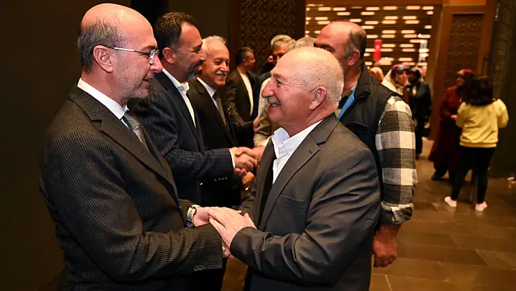 Selçuklu'da Muhtarlar iftar yemeğinde buluştu