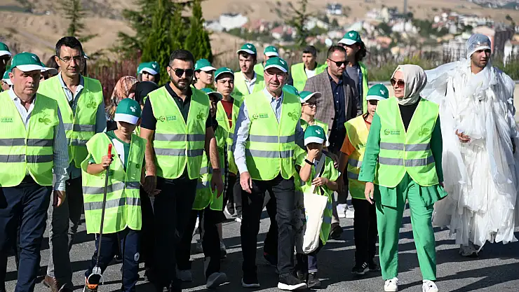 Selçuklu Seyir Tepesi dünya temizlik gününe ev sahipliği yaptı